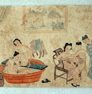 第一展示室：帛画・軸物・画帖に見る春宮図：0076-1〜6
